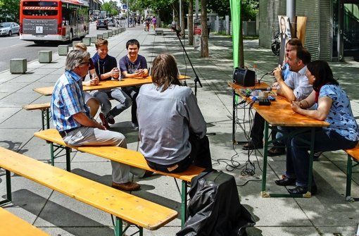 Was machen die eigentlich? Stadträte erklären Schülern ihre Arbeit. Foto: factum/bach