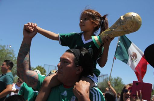 Entsprechend groß waren Stolz und Freude in Mexiko. Foto: AFP