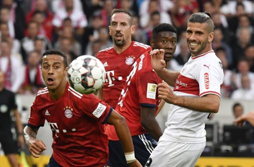 Es ist das 101. Duell des VfB Stuttgart und des FC Bayern München. Foto: AFP