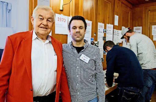 Arbeit für sozial Benachteiligte: Walther Specht (li.), Mitja Frank Foto: Lg/Willikonsky